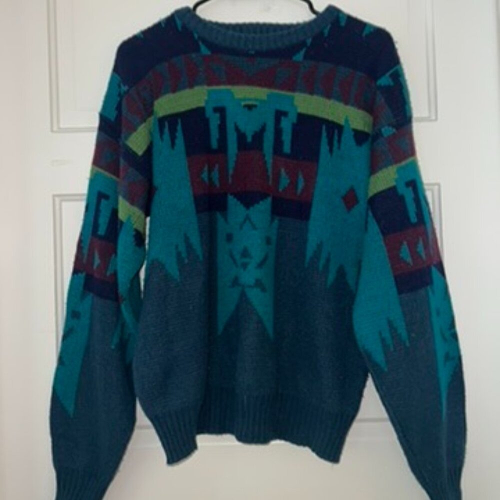 colorful sweater